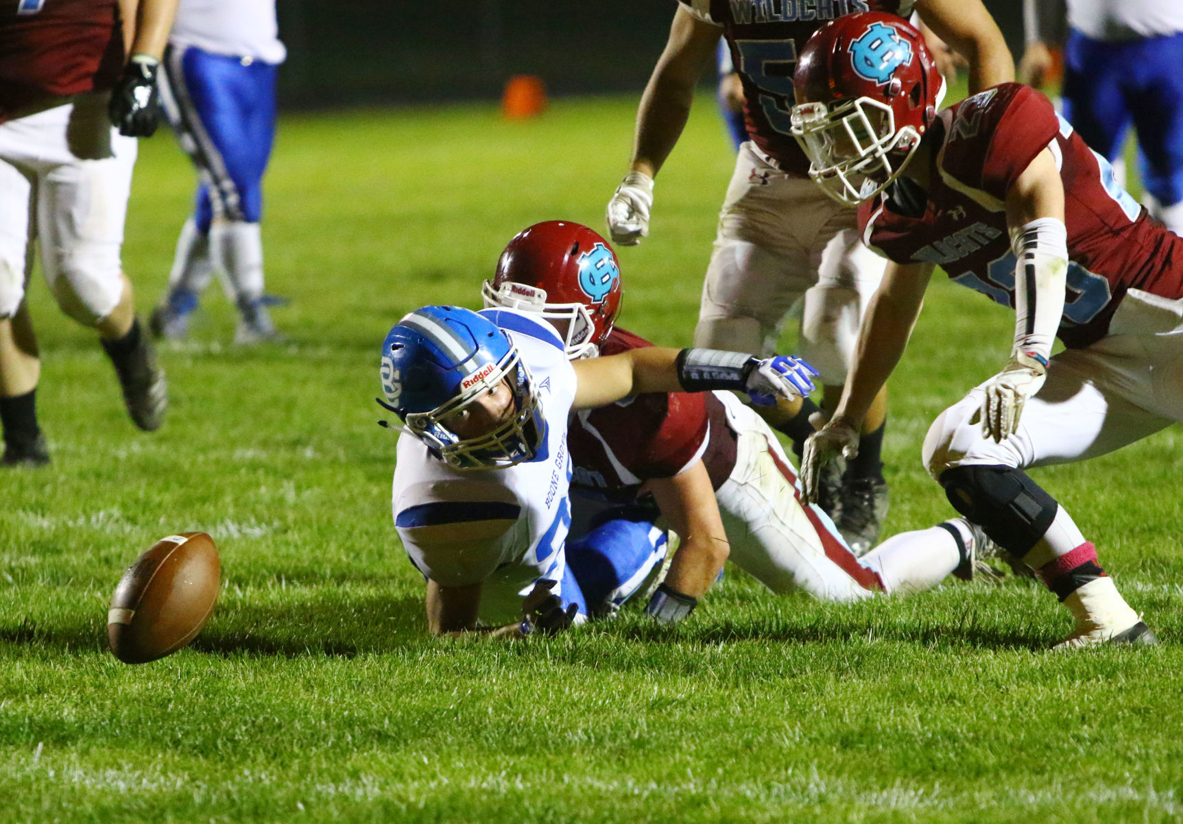 Boone Grove at Hanover Central football